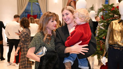 FOTO: Malá Isabella, herečku Danu Morávkovou okouzlila.