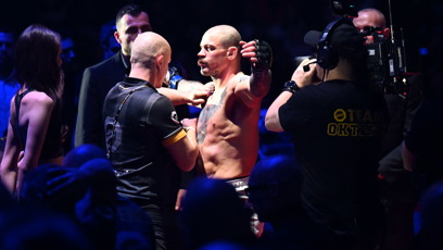 FOTO: Robert Pukač před zápasem.