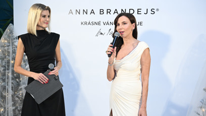 FOTO: Iveta Lutovská akci moderovala.