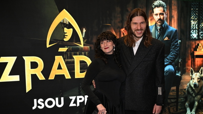 FOTO: Marcel Procházka na promítání finálové epizody Zrádců.