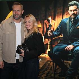 Ondřej Novotný se ženou.