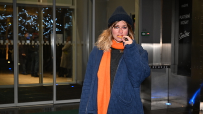 FOTO: Emma Smetana se občerstvila.