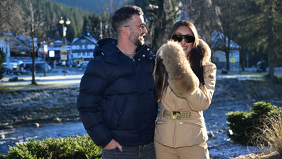 FOTO: Taťána Makarenko na zahájení sezony ve Špindlerově Mlýně.