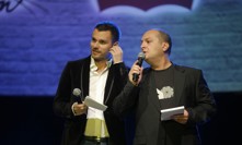 Patrik Hezucký s parťákem Leošem Marešem.