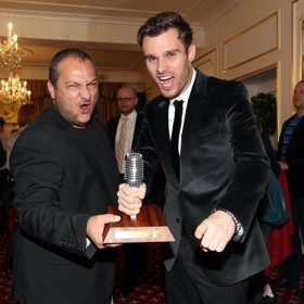 Patrik Hezucký s parťákem Leošem Marešem.