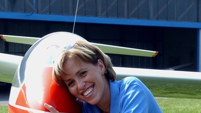 FOTO: Alena Zárybnická miluje létání.