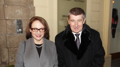 FOTO: Adriana Krnáčová a Andrej Babiš před lety.