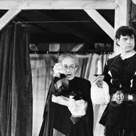 Jaroslav Kepka a Petr Rychlý ve hře Dvanáctá noc aneb Večer tříkrálový.