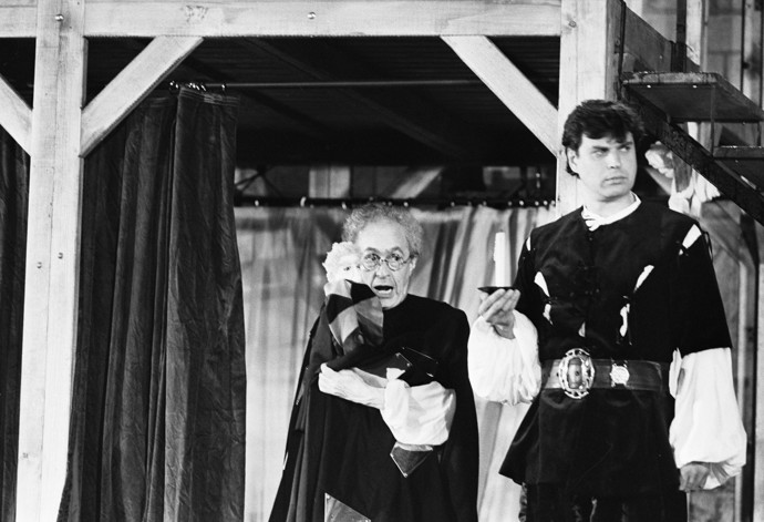 FOTO: Jaroslav Kepka a Petr Rychlý ve hře Dvanáctá noc aneb Večer tříkrálový.