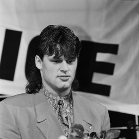 Tomáš Skuhravý na anketě Fotbalista roku.