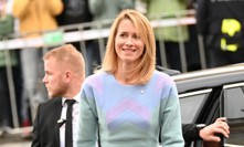 Premiérka Estonska Kaja Kallas.