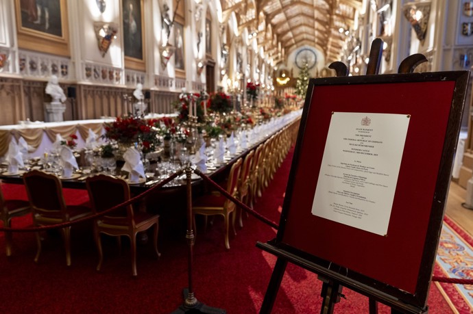 FOTO: Státní banket při příležitosti návštěvy německého prezidenta. – stránka 1