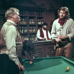 Film vznikl na motivy čtvrté knihy Arthura Conana Doyla s názvem The Valley of Fear (na snímku Petr Haničinec a Vladimír Kratina).