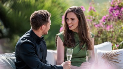 FOTO: Natálie Krumlovská během reality show Bachelor 2025.