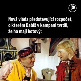 Piráti se trefují do Babišovy vlády.