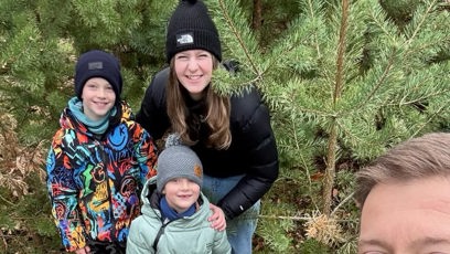 FOTO: Vít Rakušan s rodinou.