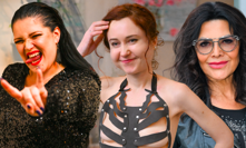 Pohublá Csáková, polonahá Toulová či rozjetá Šenková. Rockový večer plný hvězd 