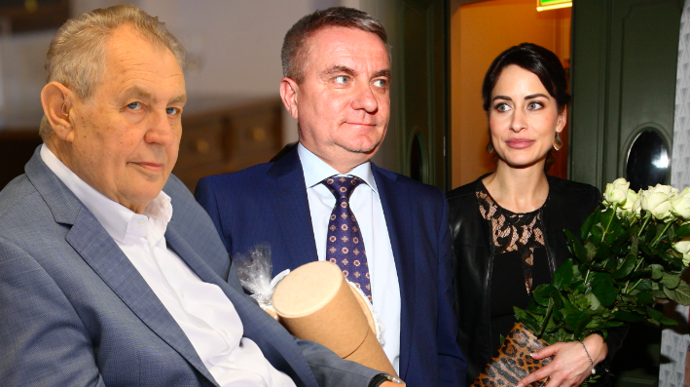 Foto k tématům Alex Mynářová, Miloš Zeman