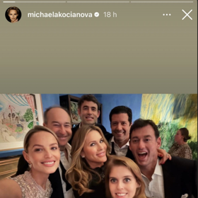 Kociánová se zúčastnila akce, kde byla i princezna Beatrice.