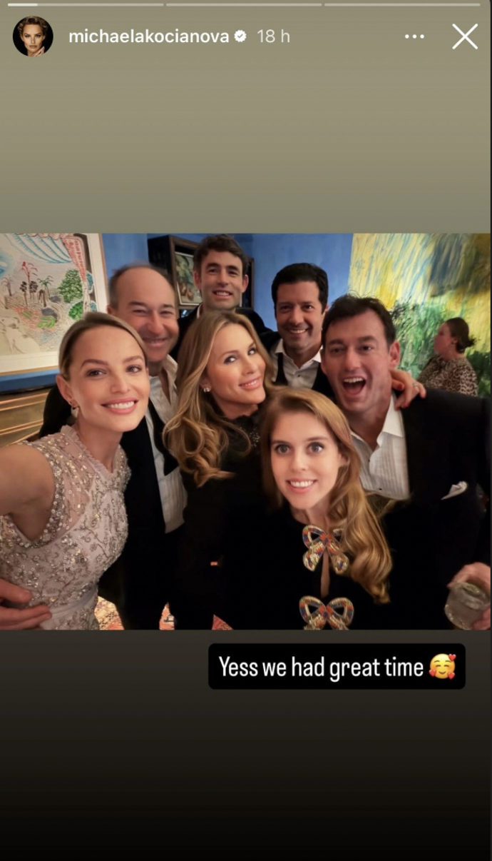 FOTO: Kociánová se zúčastnila akce, kde byla i princezna Beatrice.