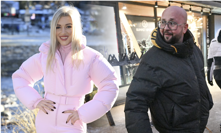 Dusno mezi Myslivcovou a jejím ex: Ve Špindlu se raději drželi na opačných koncích