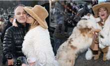 Královna Špindlu Verešová zazářila coby žhavá kovbojka. Něžnosti s manželem i čtyřnohé překvapení 