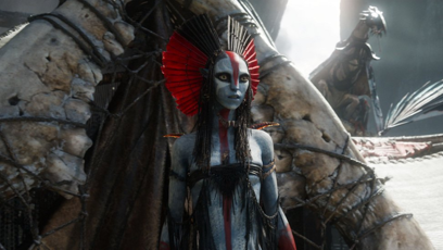 FOTO: Oona Chaplin ve snímku Avatar: Oheň a popel.