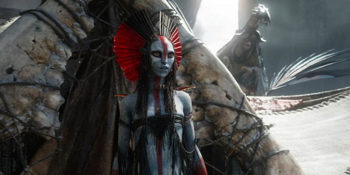 FOTO: Oona Chaplin ve snímku Avatar: Oheň a popel. – stránka 38