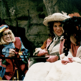 Jaroslav Kepka a Růžena Merunková v pohádce RumplCimprCampr.