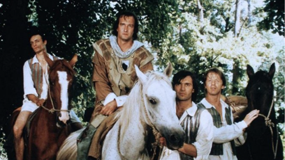 FOTO: Karel Dobrý, Jaromír Dulava, Pavel Řezníček a Jiří Langmajer v pohádce Jak si zasloužit princeznu.