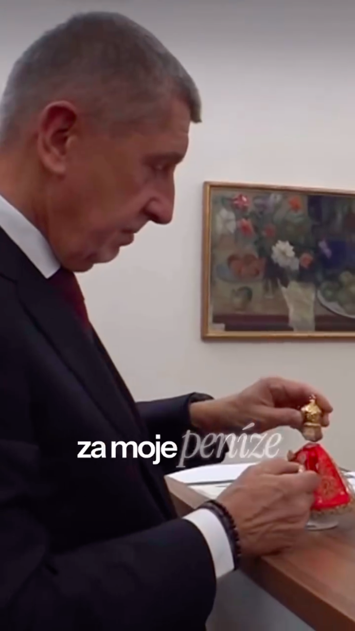 FOTO: Babišovo jezulátko. – stránka 1