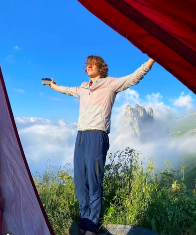 FOTO: Jan Zabystřan v Rakousku.
