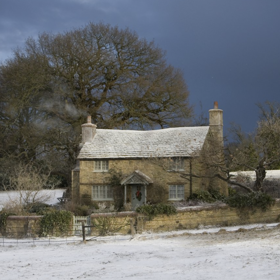 Pohádkový dům z filmu Prázdniny ve skutečnosti neexistoval.