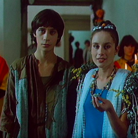 Martina Bezoušková a Pavel Kříž v pohádce O statečném kováři.