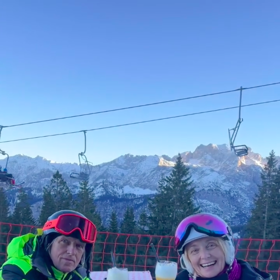 S Ivanem Hubačem si svah užívali všemi doušky.