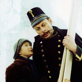 Viktor Král, Jiří Prýmek ve filmu Krakonoš a lyžníci. 