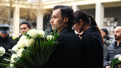 FOTO: Leoš Mareš přišel po boku své ženy.