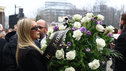 FOTO: Zorka Hejdová se přišla rozloučit s Patrikem Hezuckým.