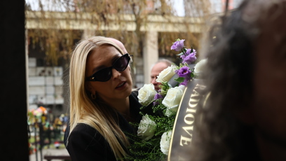 FOTO: Zorka Hejdová se přišla rozloučit s Patrikem Hezuckým.
