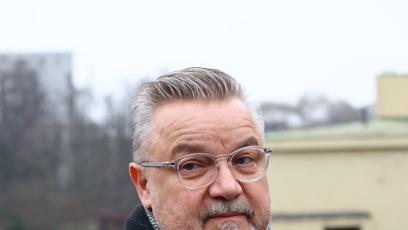 FOTO: Miloš Pokorný na pohřbu Patrika Hezuckého.