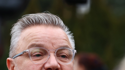 FOTO: Miloš Pokorný na pohřbu Patrika Hezuckého.