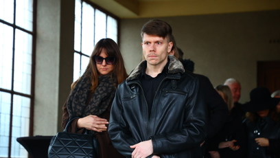 FOTO: Z pohřbu Patrika Hezuckého odcházeli lidé v slzách.