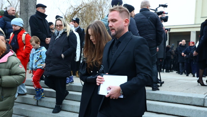 FOTO: Libora Boučka podpořila v těžké chvíli jeho žena.