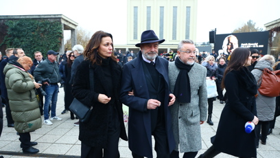 FOTO: Michel Fleischmann společně s Milošem Pokorným a Adélou Gondíkovou.