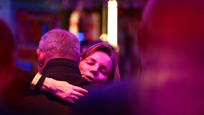 FOTO: Po pohřbu Patrika Hezuckého zavítali jeho přátelé a rodina do baru.