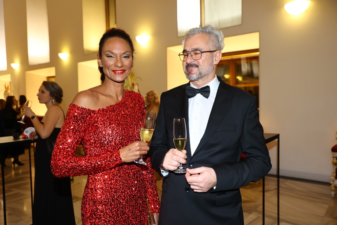 FOTO: Lejla Abbasová se dobře bavila.