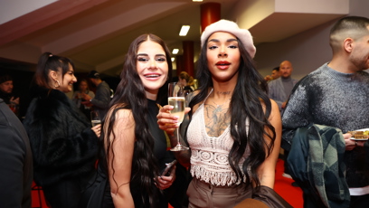 FOTO: Lada Kašparová a Angie Mangombe.