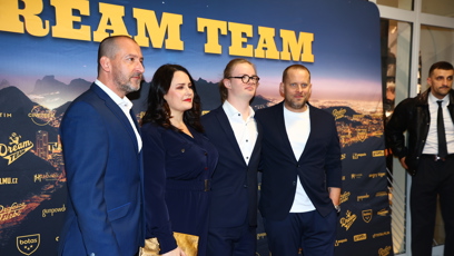FOTO: Jakub Prachař na premiéře filmu Dream Team.