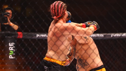 FOTO: Kraken Natan v souboji s Jaroslavem Kotlárem.