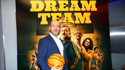 FOTO: Martin Hofmann na premiéře filmu Dream Team.